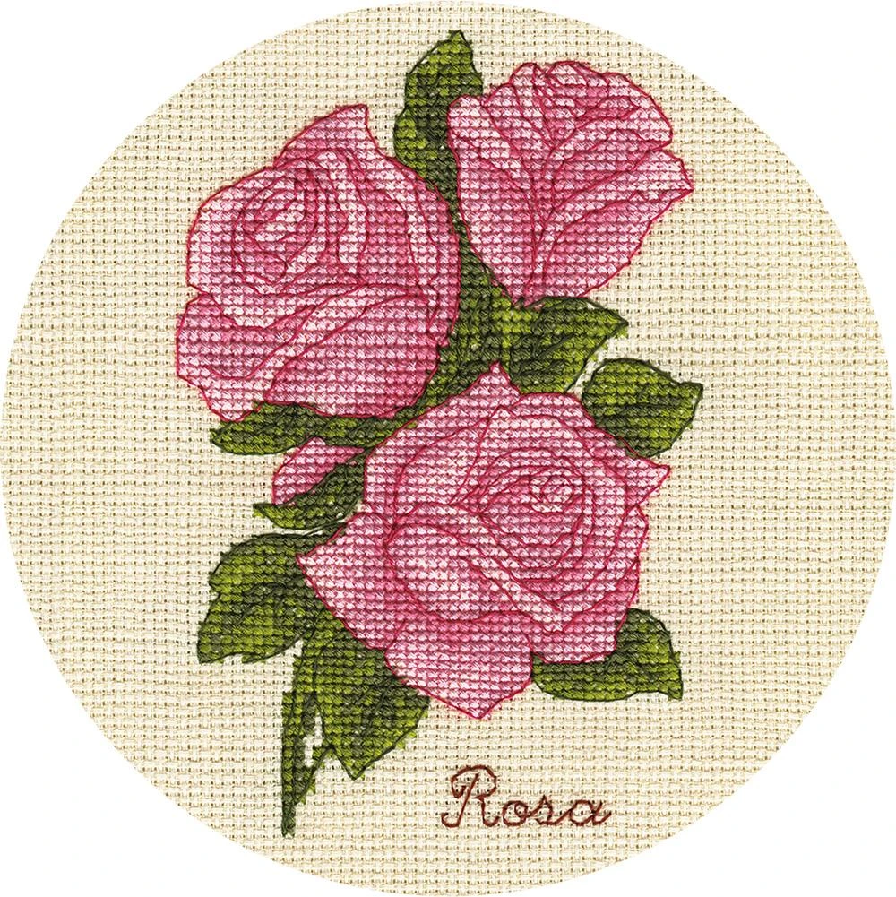 Набор для вышивания "PANNA" C-1808 (Ц-1808) "Букетик роз"