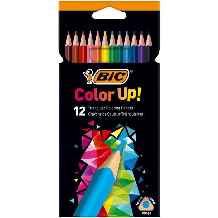 Набор цветных карандашей BIC КОЛОР АП 12 цветов