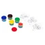 Краски пальчиковые JOVI "Super Bucket", 05 цветов по 35мл. + 20