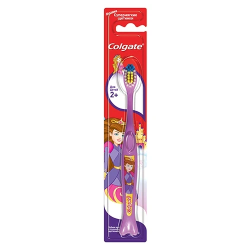 Зубная щетка Colgate 2+, супер мягкие, 1 шт