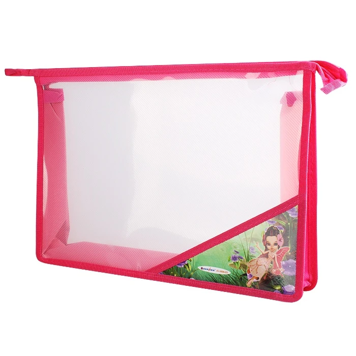 Папка для тетрадей А4 на молнии "Феи" "Darvish"