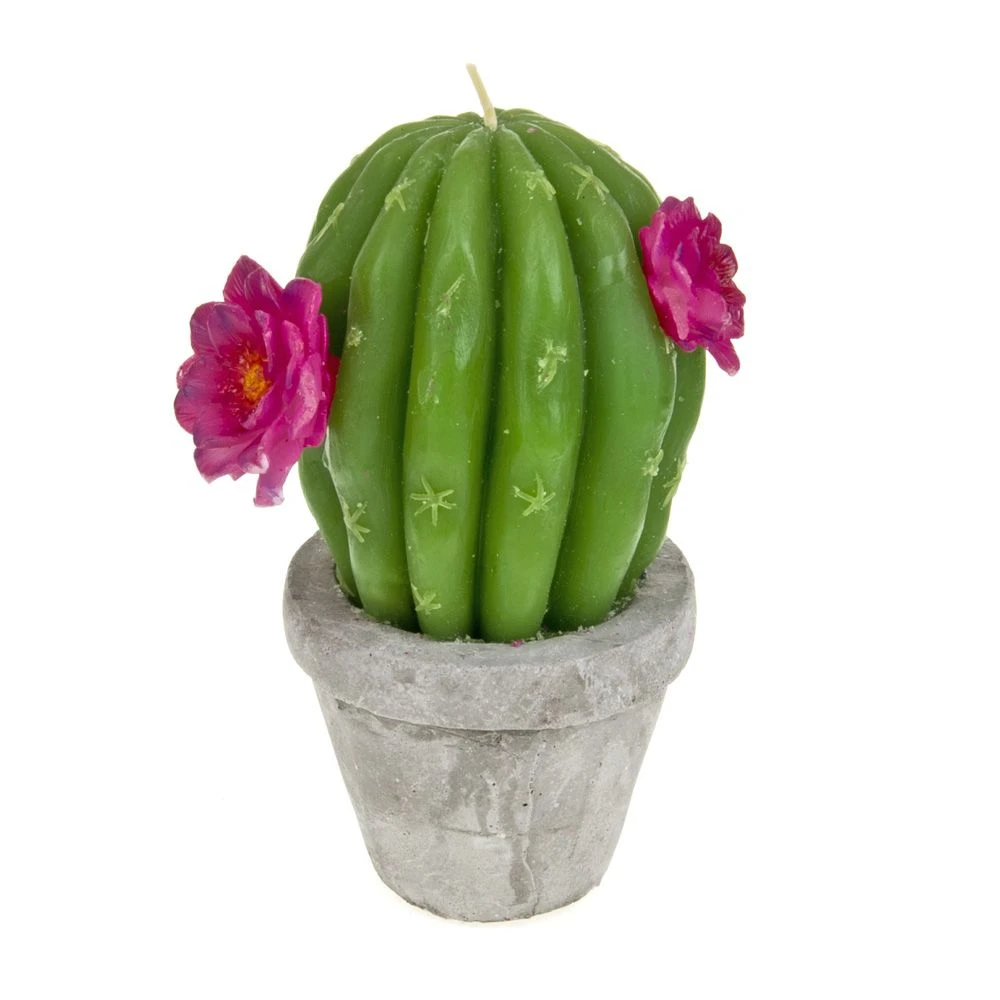 Свеча декоративная "Кактус" 10,5*8,5*16см. (парафин) (упаковочный