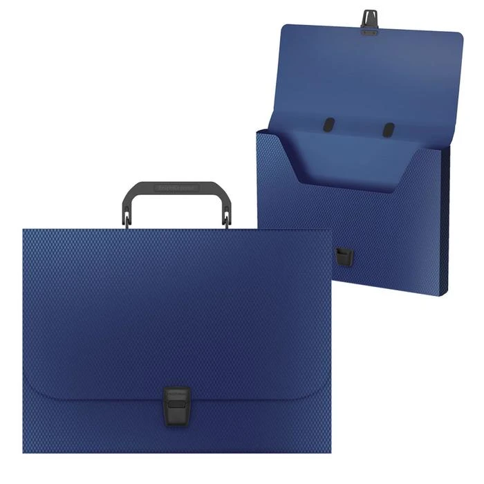 Папка-портфель А4, 1 отделение, 700 мкм, ErichKrause Diamond Original, до 350