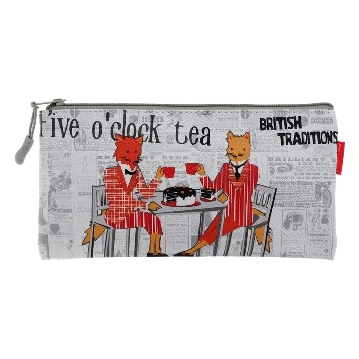 Пенал мягкий 1 отделение, BrunoVisconti FIVE O'CLOCK, 120 х 230 мм, плоский Пенал мягкий 1 отделение, BrunoVisconti FIVE O'CLOCK, 120 х 230 мм, плоский