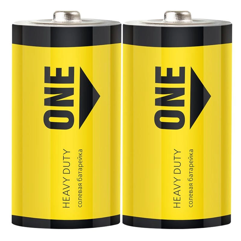 Батарейка SmartBuy ONE D (R20) солевая, SB2. SOBZ-D02S