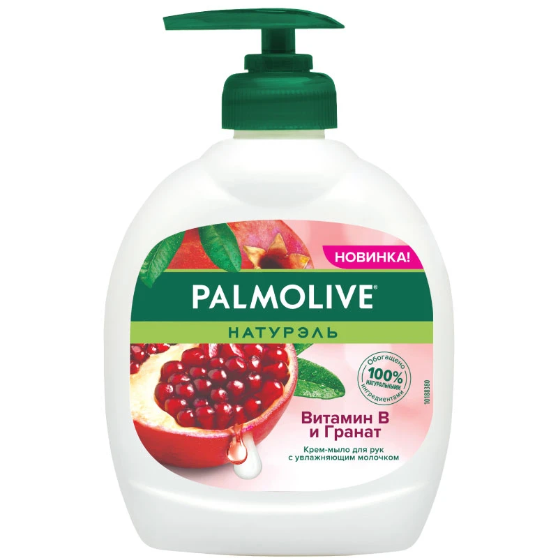 Palmolive жидкое мыло 300мл, Натурэль Витамин В и Гранат *2/12 (22271)