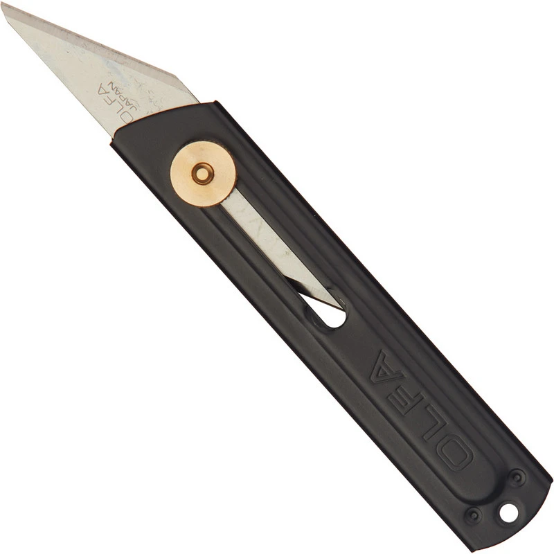Нож универсальный OLFA 18мм с выдвижным 2-х сторонним лезвием СК-1 969548