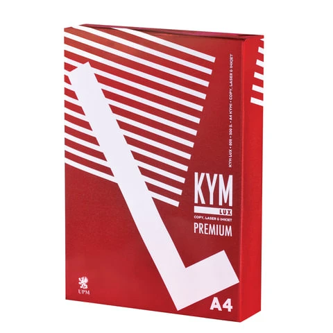 Бумага офисная А4, класс "A", KYM LUX PREMIUM, 80 г/м2, 500 л.,
