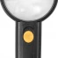 Лупа просмотровая BRAUBERG, С ПОДСВЕТКОЙ, диаметр 65 мм, увеличение 4, корпус