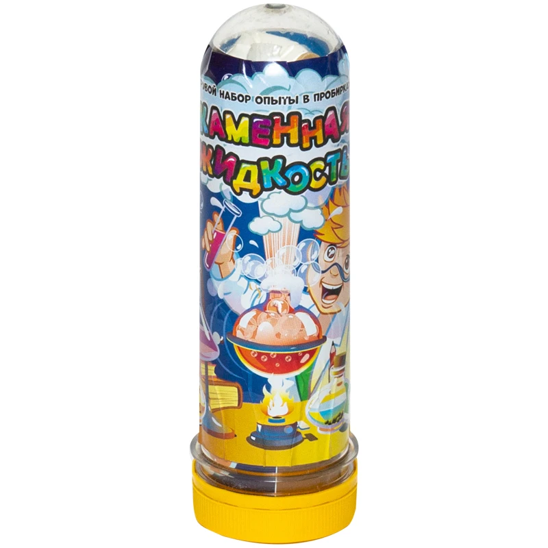 Опыты в пробирках Intellectico "Каменная жидкость"