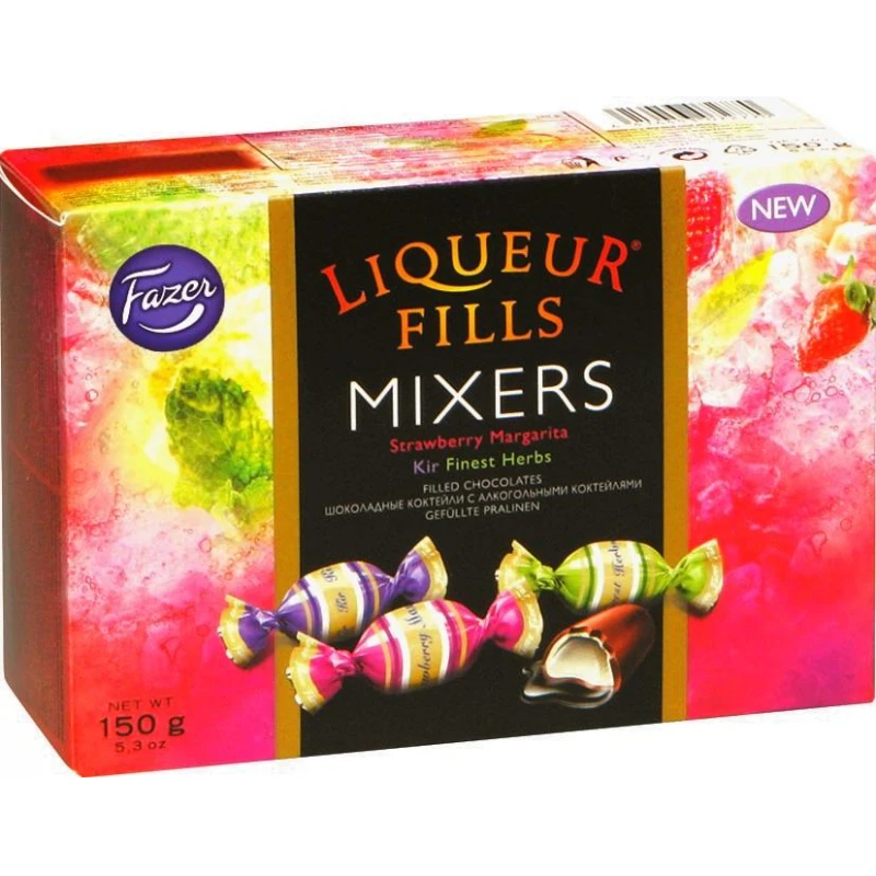 Набор конфет Liqueur Fills Fazer с ликером Микс, 150г