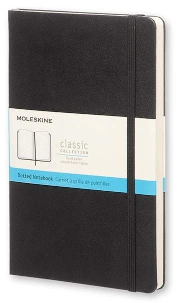 Блокнот Moleskine CLASSIC Pocket 90x140мм. 192стр. пунктир твердая обложка