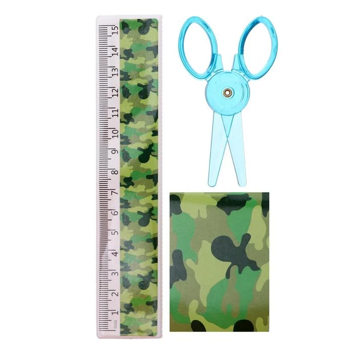 Набор настольный детский "Милитари" (подставка+2