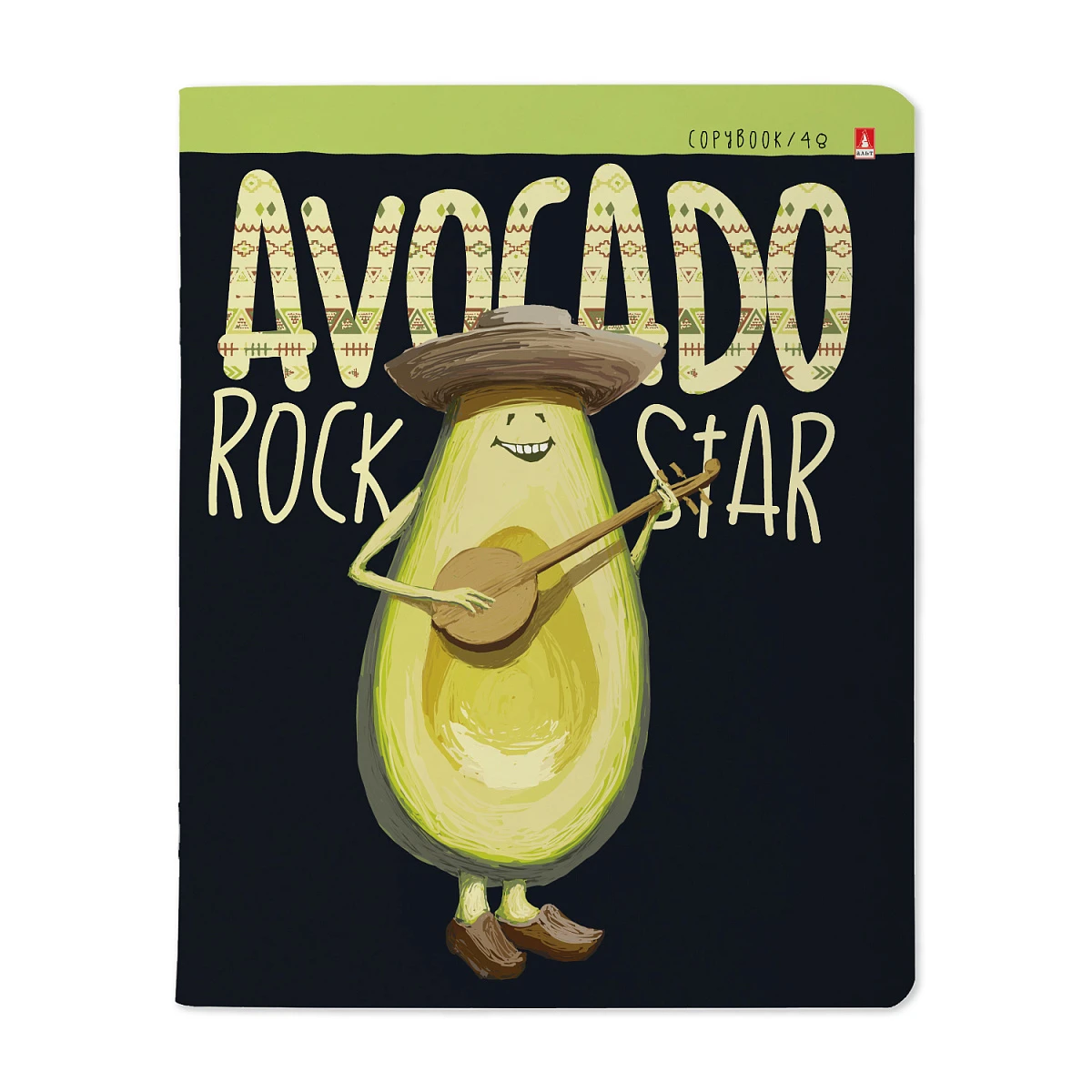 НАБОР ПОДАРОЧНЫЙ "Avocado Style. Rock star" (ДВЕ ТЕТРАДИ И РУЧКА)