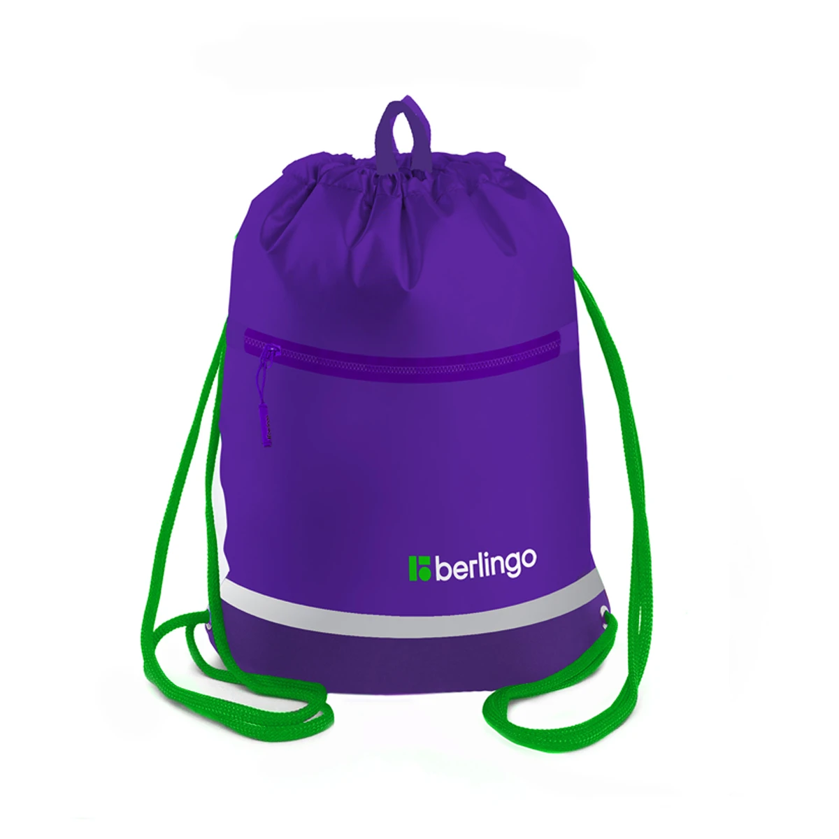 Мешок для обуви 1 отделение Berlingo "Basic lilac", 360*460мм,