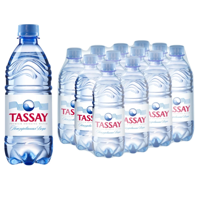 Вода TASSAY негазированная пэт 0,5л 12шт/уп