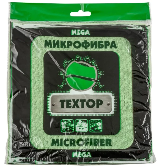 Салфетка из микрофибры MEGA, 1шт. (40*40) см, 220 гр./м.кв.