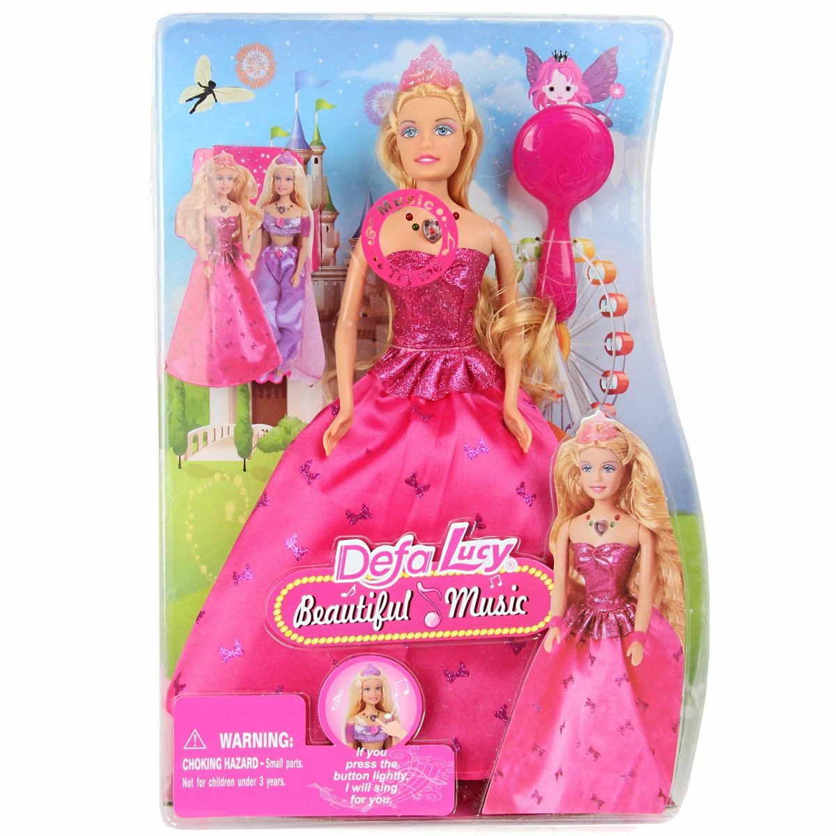 Кукла -Поющая принцесса-, 32 см., с аксессуарами