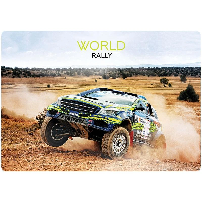 Настольное покрытие детское ArtSpace "World rally", 28,3*19,7см. Настольное покрытие детское ArtSpace "World rally", 28,3*19,7см.