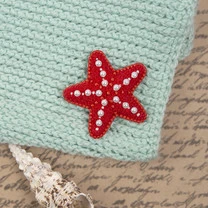 Набор для вышивания 10-012 "Брошь. Морская звезда"