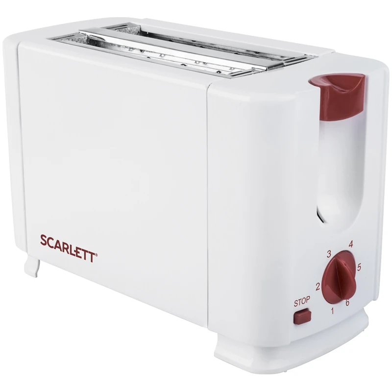 Тостер Scarlett SC-TM11013, 650Вт, металл/пластик, белый