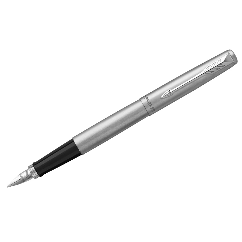 Ручка перьевая Parker "Jotter Stainless Steel CT" 1,0мм, подарочная