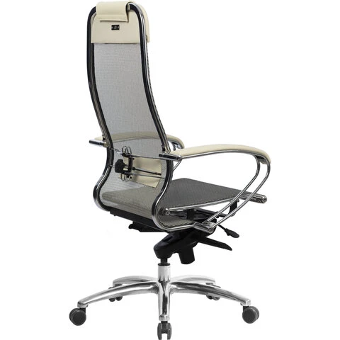 Кресло офисное МЕТТА "SAMURAI" S-1.04, сверхпрочная ткань-сетка,