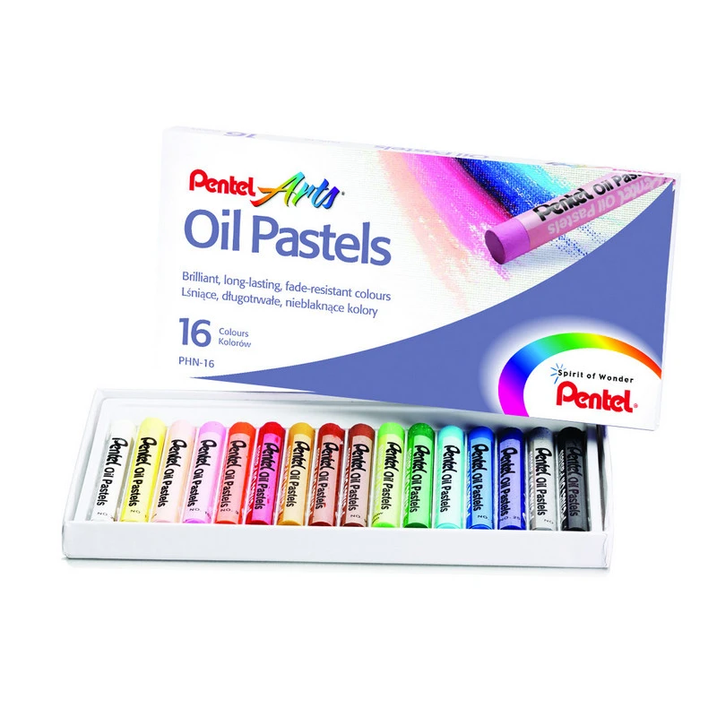 Пастель Pentel 16 цв масляная PHN4-16 штр.  4711577003580