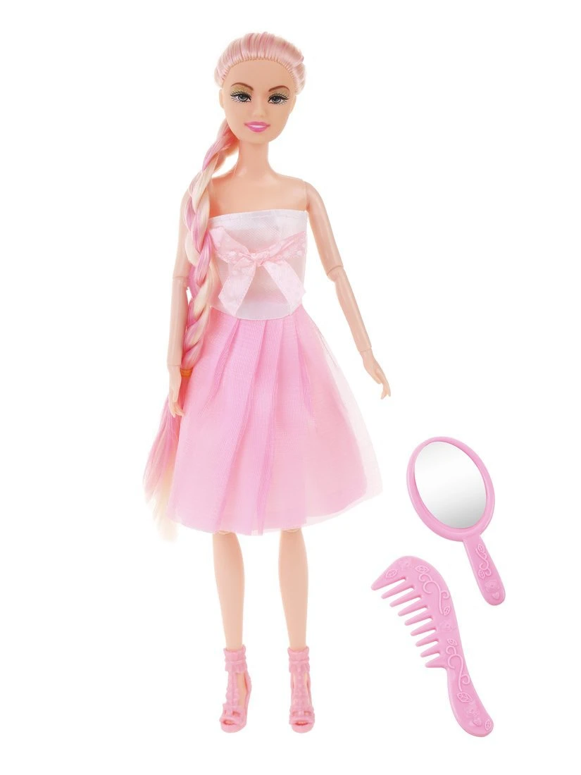 Игровой набор "Красотка", в комплекте: кукла 29см, 2 предмета