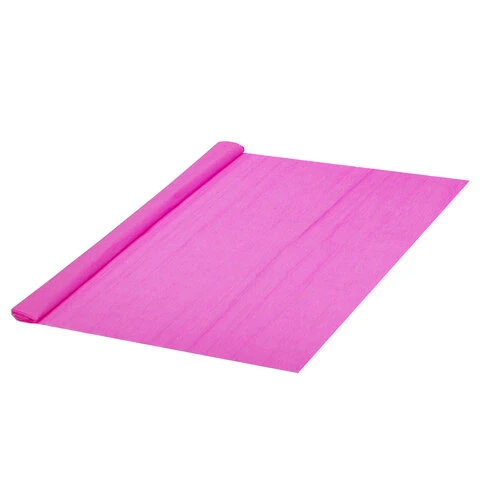 Бумага гофрированная (креповая) ПЛОТНАЯ, 32 г/м2, ярко-розовая, 50х250 см, в Бумага гофрированная (креповая) ПЛОТНАЯ, 32 г/м2, ярко-розовая, 50х250 см, в