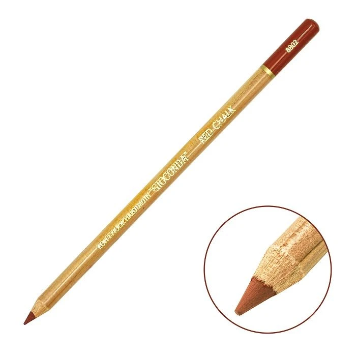 GIOCONDA CHALK PENCIL RED - 8593539097167