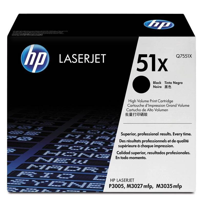 Картридж для лазерной техники HP Q7551X (серия 51X) для LaserJet