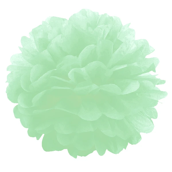 Помпон бумажный 28см мятный Помпон бумажный 28см мятный