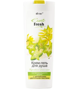 ВИТЭКС EXOTIC FRESH Крем-гель для душа КАРАМБОЛА И ИЛАНГ-ИЛАНГ500мл/20шт NEW,