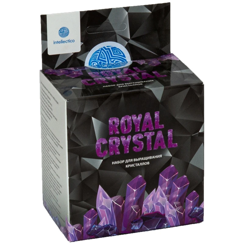 Набор для выращивания кристаллов Intellectico "Royal Crystal.