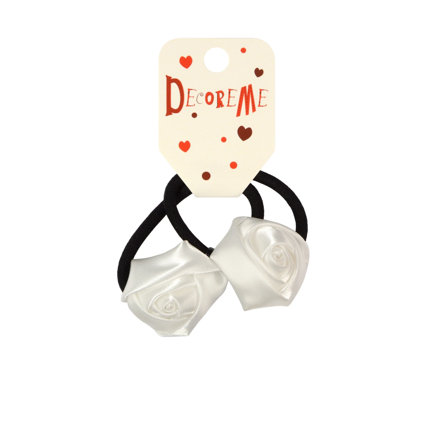 РЕЗИНКА ДЛЯ ВОЛОС "АТЛАСНЫЕ РОЗЫ" 2 ШТ, 6 ЦВЕТОВ РЕЗИНКА ДЛЯ ВОЛОС "АТЛАСНЫЕ РОЗЫ" 2 ШТ, 6 ЦВЕТОВ