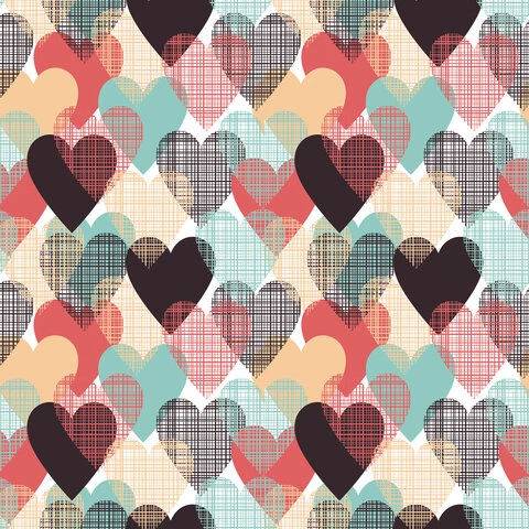 Бумага упаковочная мелованная 70х100 см ЗОЛОТАЯ СКАЗКА "Love", 5