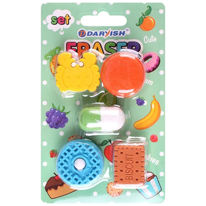 Набор ластиков "Darvish" 5шт/уп Набор ластиков "Darvish" 5шт/уп