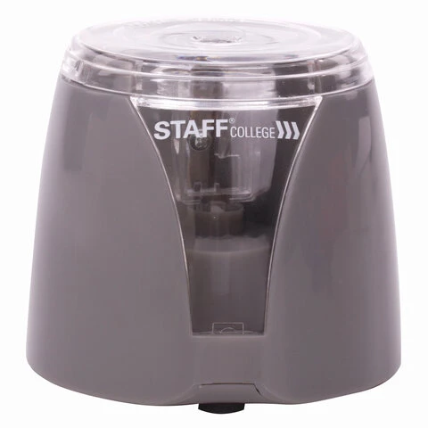 Точилка электрическая STAFF "College", питание от 2 батареек AA,