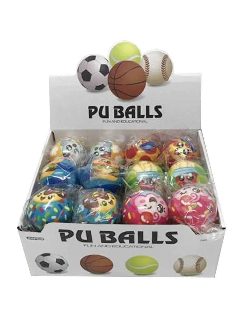 Мяч мягкий 6,2 см, в ассортименте