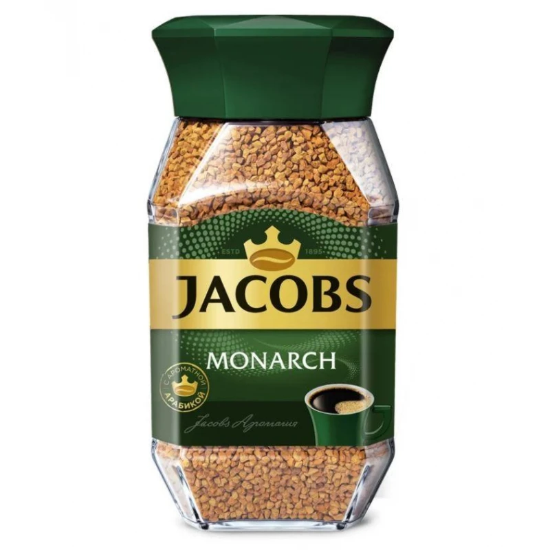 Кофе Jacobs Monarch натуральный растворимый сублимированный, 270г.