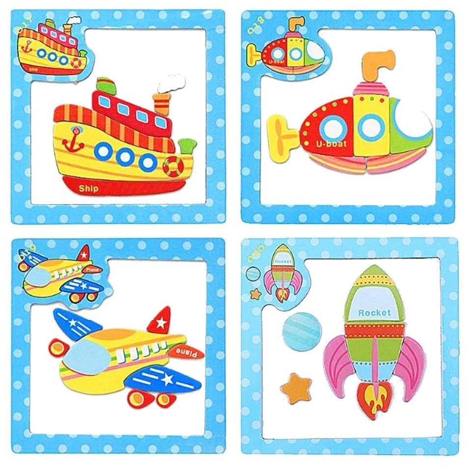 Магнитный пазл "Транспорт", в ассортименте 76658