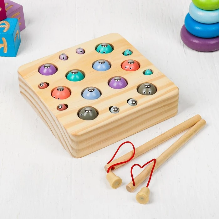 Игрушка развивающая рыбалка 6х18х17 см 4479102