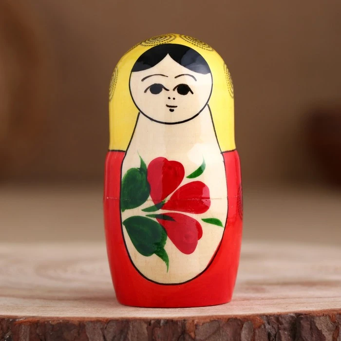 Матрешка "Россияночка" 5 кукольная Матрешка "Россияночка" 5 кукольная