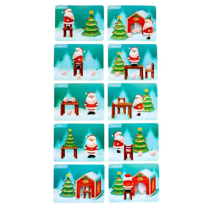 Пространственное мышление «Новогодние задания»