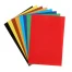 Картон цветной двусторонний А4, 8 листов, 8 цветов, мелованный, 200г/м2