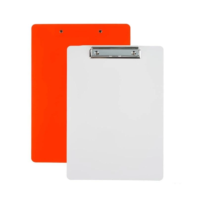 Папка-планшет пластик Attache Neon А4, оранжевый