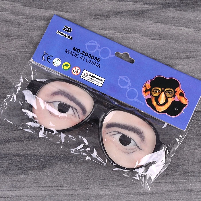 Карнавальные очки "Глаза" 3D