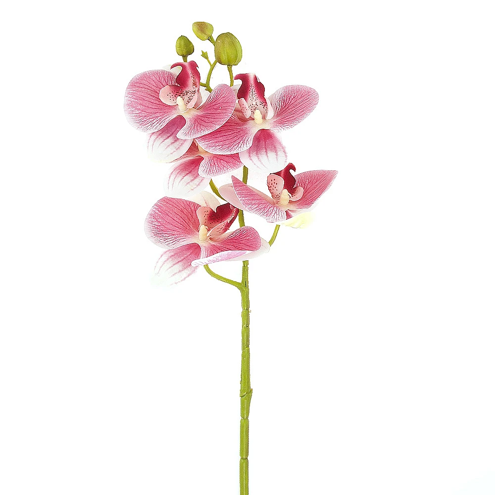 Цветок искусственный (на ножке) "Орхидея розовая" h=70см. (min33)