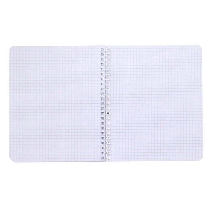 Тетрадь 80 листов, в клетку, на гребне "Аниме", обложка мелованный